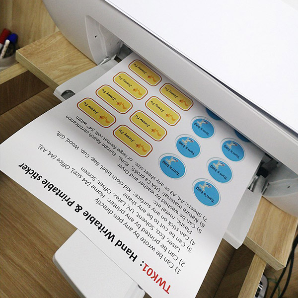 Inkjet -klistermærker til tøj